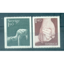 Suède 1980 - Y & T n. 1085/86 - Série courante (Michel n. 1103/04)
