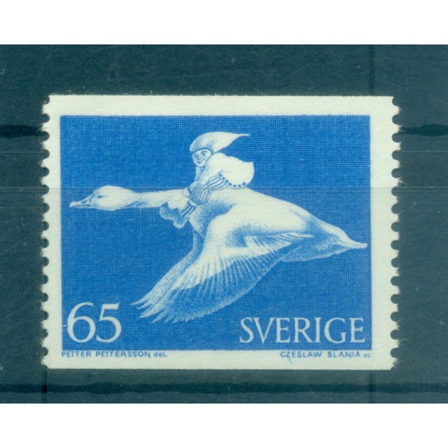 Suède 1971 -  Y & T n. Y & T n. 707 - Selma Lagerlof (Michel n. 733 y A)