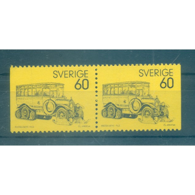Suède 1973 - Y & T n. 769a - Voitures postales (Michel n. 790 Dl/Dr)