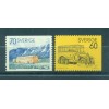 Sweden 1973 - Y & T n. 769/70 - Postal vans (Michel n. 790/91 A)