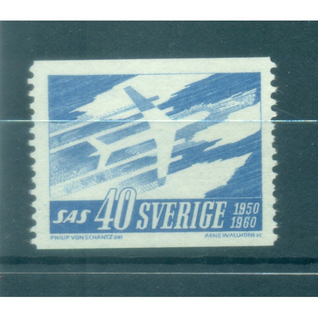 Svezia 1961 - Y & T n. 458 - SAS (Michel n. 467 A)