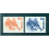 Suède 1979 - Y & T n. 1035/36 - Bandy (Michel n. 1053/54)
