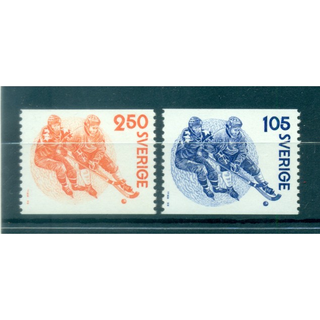 Suède 1979 - Y & T n. 1035/36 - Bandy (Michel n. 1053/54)