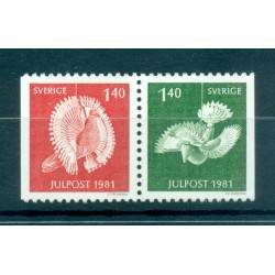 Suède 1981 - Y & T n. 1158a - Noël (Michel n. 1173/74)