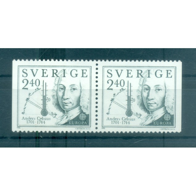 Suède 1982 - Y & T n. 1170a - Europa (Michel n. 1188 Dl/Dr)