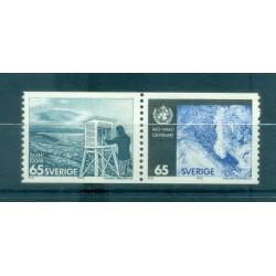 Svezia 1973 - Y & T n. 785/86 - Organizzazioni meteorologiche mondiali (Michel n. 806/07)