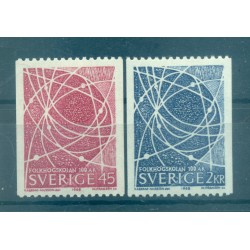 Suède 1968 - Y & T n. 597/98 - Hautes Ecoles populaires (Michel n. 614/15 C)