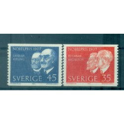 Sweden 1967 - Y & T n. 580/81 - Nobel Prize 1907 (Michel n. 596/97 A)