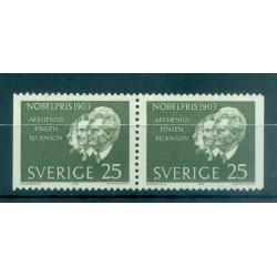 Suède 1963 - Y & T n. 512ab - Prix Nobel 1903 (Michel n. 513 Dl/Dr)