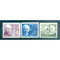 Suède 1979 - Y & T n. 1075/77 - Nobel Prize 1919 (Michel  n. 1093/95)