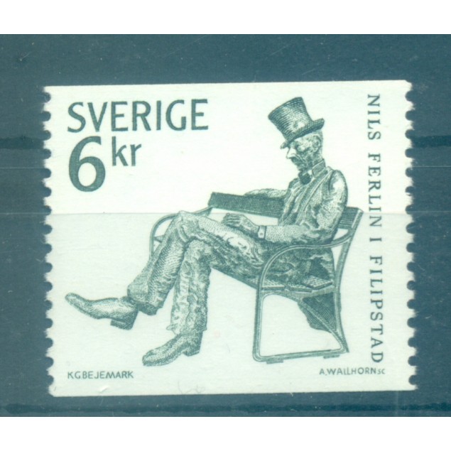 Suède 1983 - Y & T n. 1211 - Nils Ferlin (Michel n. 1223)