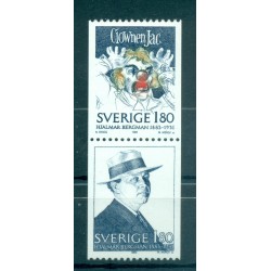 Suède 1983 - Y & T n. 1231/32 - Hjalmar Bergman (Michel n. 1249/50)