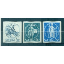 Suède 1970 - Y & T n. 652/54 - Sceaux (Michel n. 671 y-672/73 y)