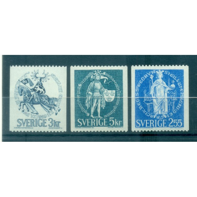 Svezia 1970 - Y & T n. 652/54 - Sigilli (Michel n. 671 y-672/73 y)