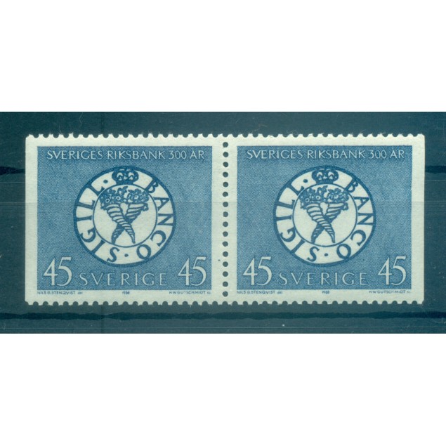 Svezia 1968 -  Y & T ln. 586b - Banca di Svezia (Michel n. 603 Dl/Dr)