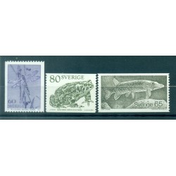 Suède 1979 - Y & T n. 1057/59 - Série courante (Michel n. 1075/77)