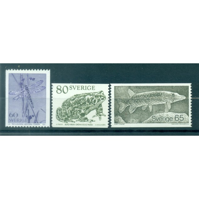 Suède 1979 - Y & T n. 1057/59 - Série courante (Michel n. 1075/77)