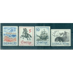 Svezia 1967-68 - Y & T n. 574/77 - Serie ordinaria (Michel n. 590 C/93 A)