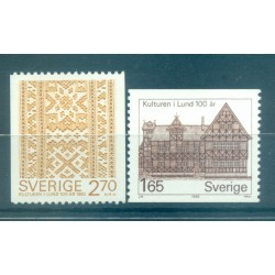 Suède 1982 - Y & T n. 1175/76 - "Kulturen" Museum ((Michel n. 1193/94)