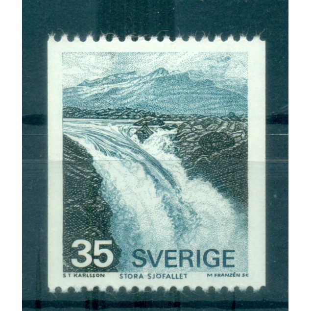 Suède 1974 - Y & T n. 827 - Série courante (Michel n. 844 yC)