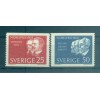 Sweden 1962 - Y & T n. 499/500 - Nobel Prize 1902 (Michel n. 500/01 A)