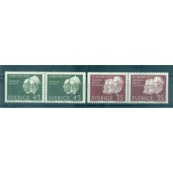 Svezia 1968 - Y & T n. 609b/10b - Premio Nobel 1908 (Michel n. 626/27 Dl/Dr)
