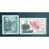 Suède 1985 - Y & T n. 1331/32 - Anniversaires (Michel n. 1349/50)