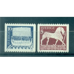 Svezia 1973 - Y & T ln. 778/79 - Serie ordinaria (Michel n. 799/800 y C)