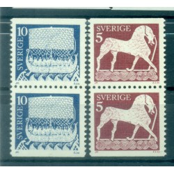 Svezia 1973 - Y & T ln. 778c/79c - Serie ordinaria (Michel n. 799/800 y Do/Du)