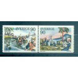Sweden 1975 - Y & T n. 900a - International Jamboree (Michel n. 921/22)