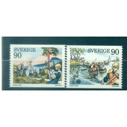 Sweden 1975 - Y & T n. 900/01 - International Jamboree (Michel n. 921/22)