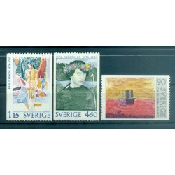Svezia 1978 - Y & T n. 1016/18 - Anniversari (Michel n. 1034/36)