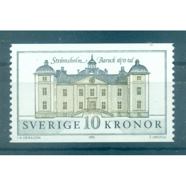 Sweden 1991 - Y & T n. 1666 - Strömsholm Castle (Michel n. 1684)