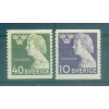 Sweden 1946 - Y & T n. 324/25 - Isaias Tegner (Michel n. 323/24 A)