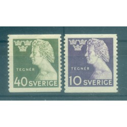 Svezia 1946 - Y & T n. 324/25 - Isaias Tegner (Michel n. 323/24 A)