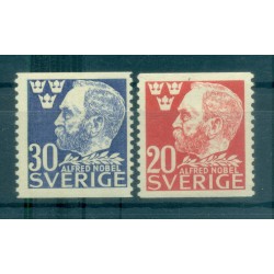 Sweden 1947 - Y & T n. 326/27 - Alfred Nobel (Michel n. 325/26 A)
