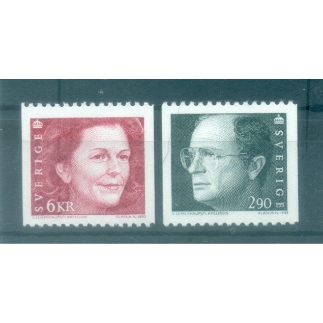 Svezia 1993 - Y & T n. 1736/37 - Serie ordinaria (Michel n. 1754/55)