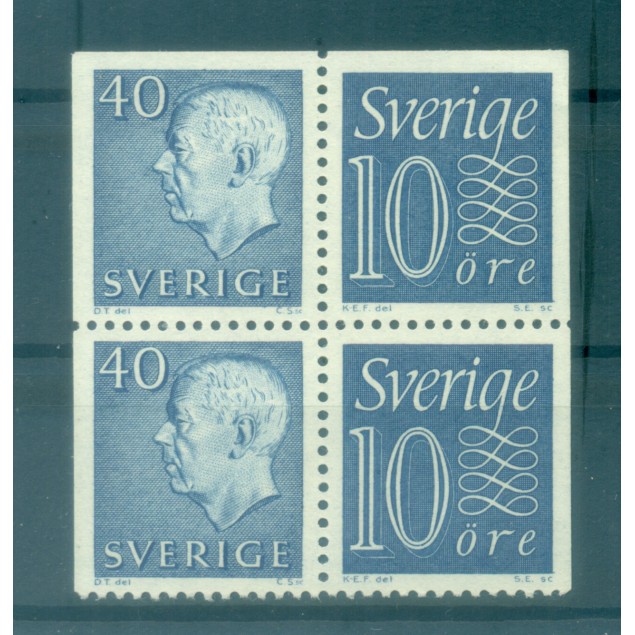 Suède 1961-68 - Michel n. H-Blatt 30 - Série courante