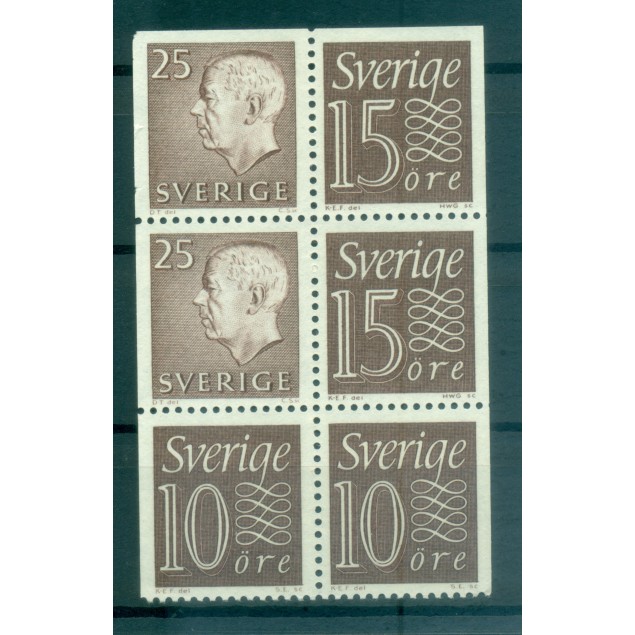 Sweden 1961-68 - Michel n. H-Blatt 28 - Definitive