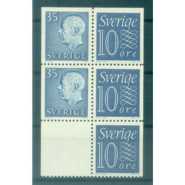 Suède 1961-68 - Michel n. H-Blatt 19 - Série courante