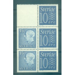 Sweden 1961-68 - Michel n. H-Blatt 17 - Definitive