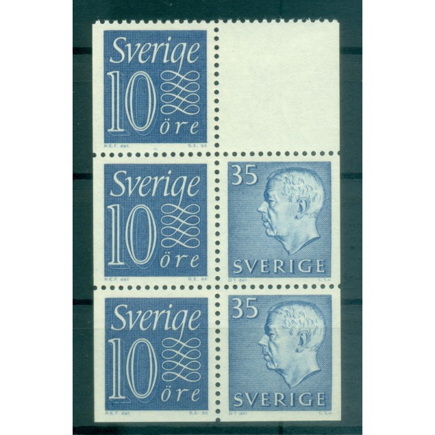 Suède 1961-68 - Michel n. H-Blatt 18 - Série courante