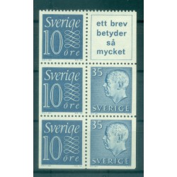 Suède 1961-68 - Michel n. H-Blatt 22 - Série courante