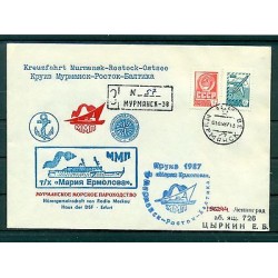 USSR 1987 - Cover Maria Yermolova passenger ship