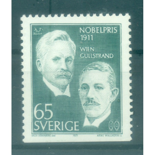 Suède 1971 - Y & T n. 714a - Prix Nobel 1908 (Michel n. 735 Du)