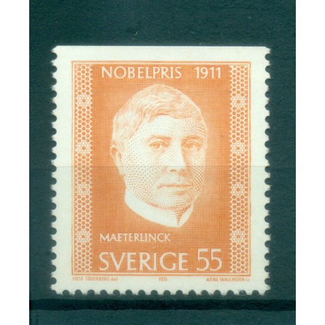 Suède 1971 - Y & T n. 713a - Prix Nobel 1908 (Michel n. 734 Do)