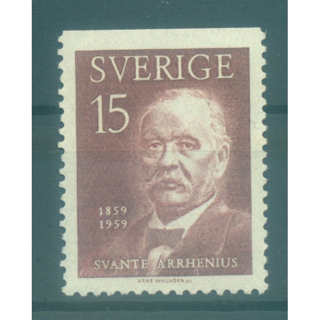 Suède 1959 - Y & T n. 444a - Svante Arrhenius (Michel n. 453 Do)