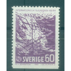 Svezia 1965  - Y & T n. 523a - Telecomunicazioni (Michel n. 534 Du)