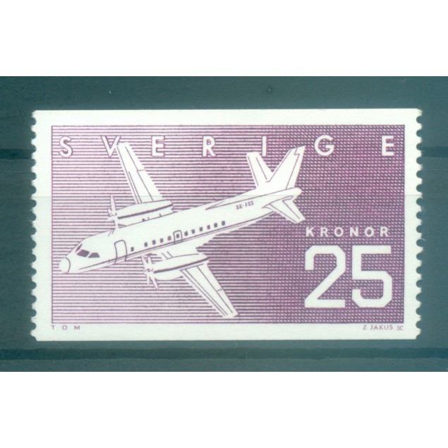 Suède 1987 - Y & T n. 1405 - Industrie aéronautique (Michel n. 1427)