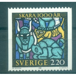 Svezia 1988 - Y & T n. 1476 - Città di Skara (Michel n. 1492)